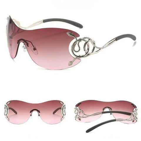 Rimless Snake Shades