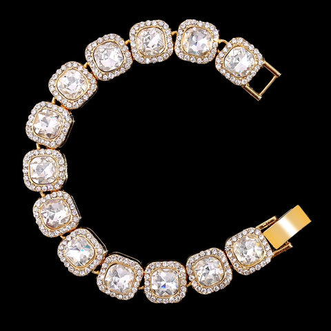 Rhinestone Tennis Bracelet