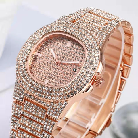 Diamond Encrusted Watch