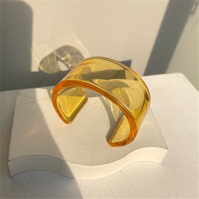 Transparent Bangle Bracelet