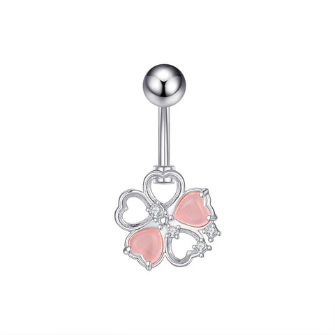 Mixed Belly Piercing Design