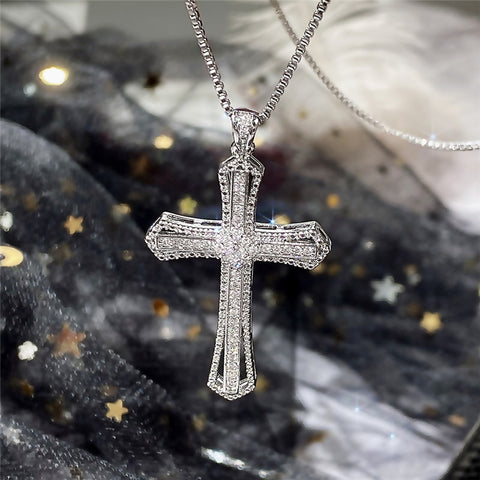 Luxury Cross Pendant Necklace