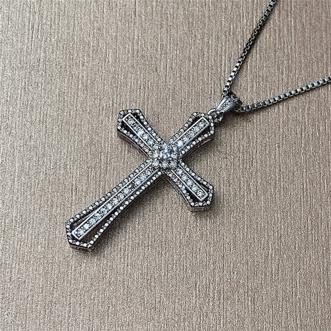 Luxury Cross Pendant Necklace