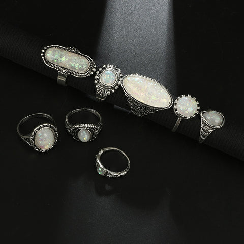 Crystal Stone Ring