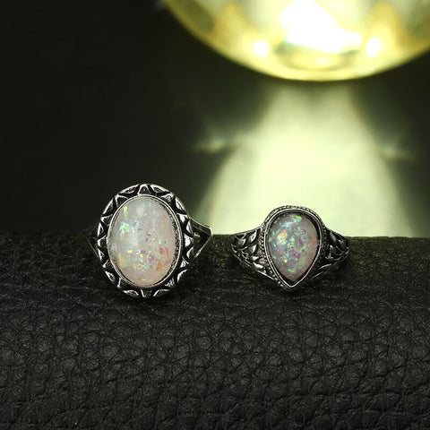 Crystal Stone Ring