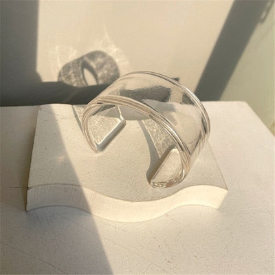 Transparent Bangle Bracelet