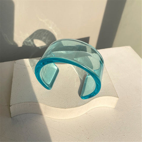 Transparent Bangle Bracelet