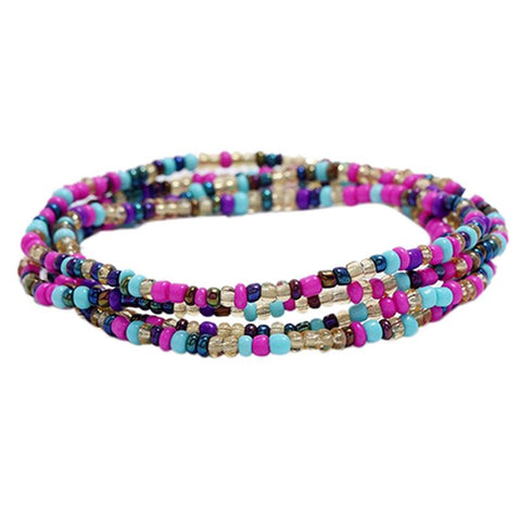 Multi Colour African Waist Beads