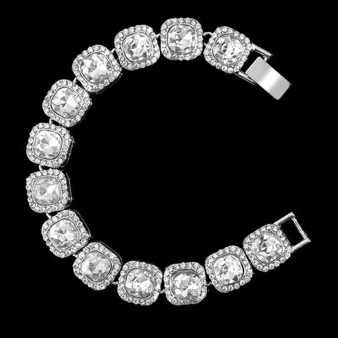 Rhinestone Tennis Bracelet