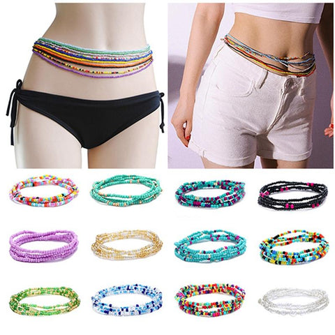 Multi Colour African Waist Beads