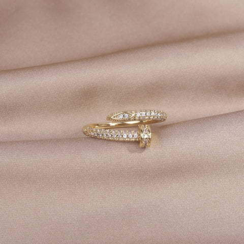 Gold Cuff Ring