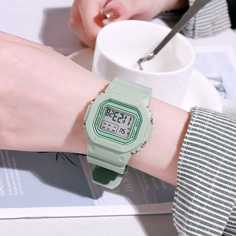 Transparent & Silicon Digital Watch