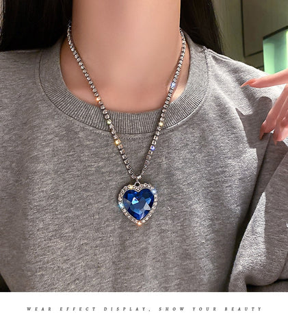 Crystal Heart Necklace