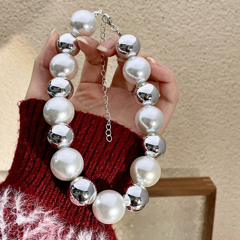 Chunky Pearl Necklace