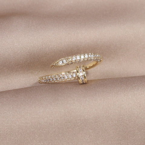 Gold Cuff Ring