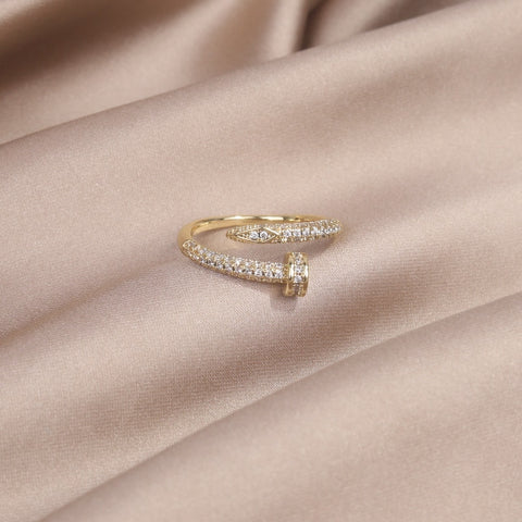 Gold Cuff Ring