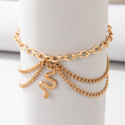 Bohemian Snake Anklet