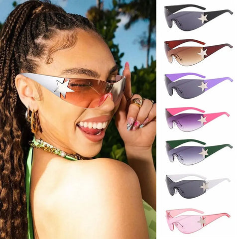 Y2K Rimless Sunglasses