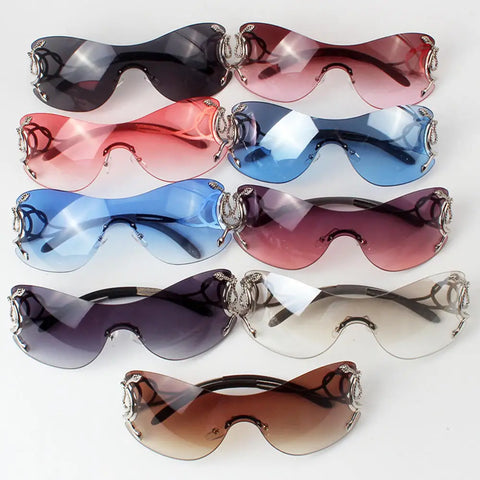 Rimless Snake Shades