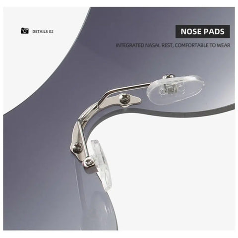 Rimless Snake Shades