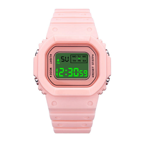 Transparent & Silicon Digital Watch