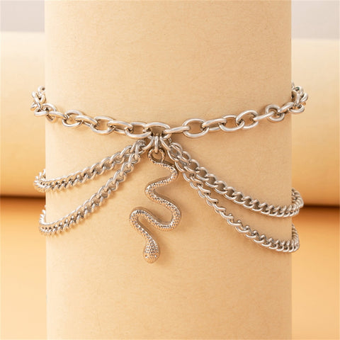 Bohemian Snake Anklet