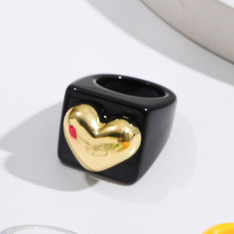 Harajuku Heart Ring