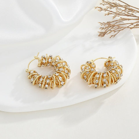 Luxury Chunky Hoop Earrings