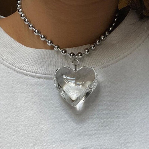 Bubble Heart Necklace