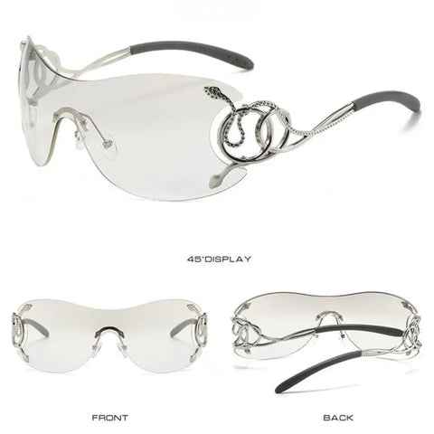 Rimless Snake Shades