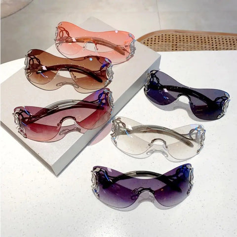 Rimless Snake Shades