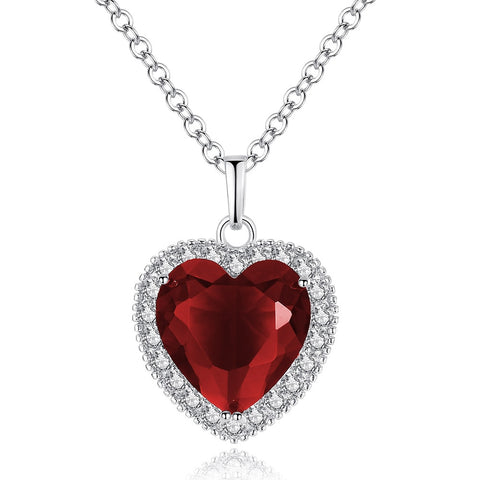 Crystal Heart Necklace