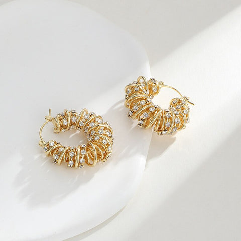 Luxury Chunky Hoop Earrings