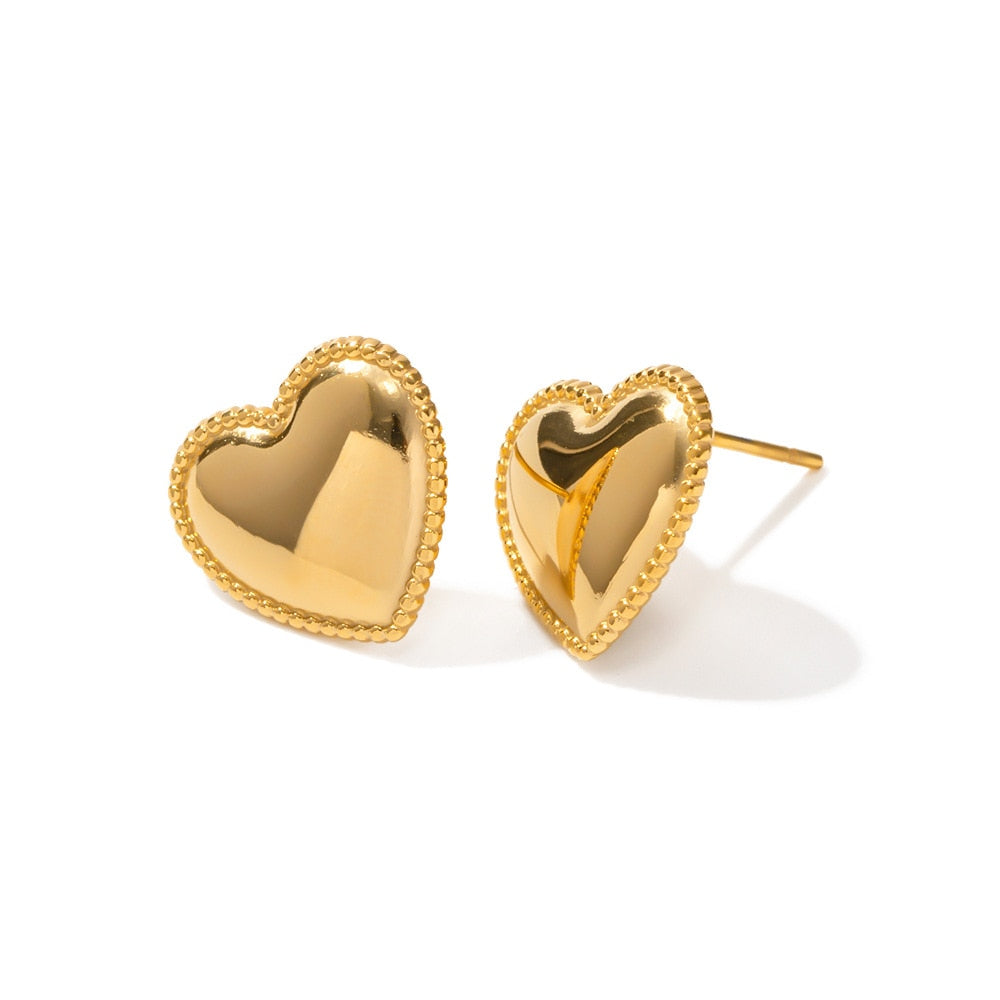 Double Heart Earrings