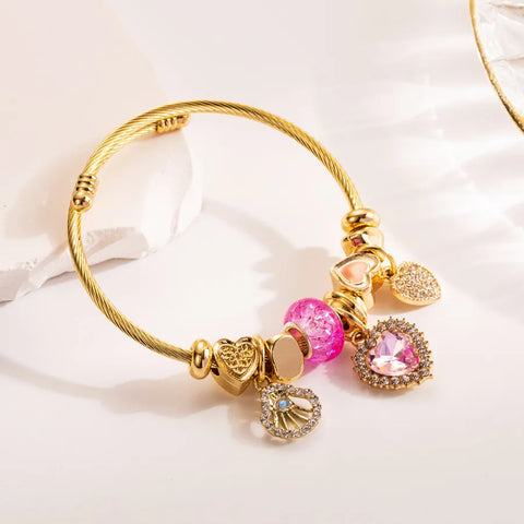 Butterfly Bangle Bracelet