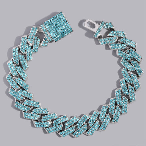 Coloured Cuban Bracelet