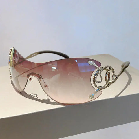 Rimless Snake Shades