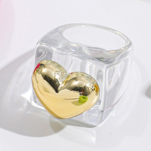 Harajuku Heart Ring