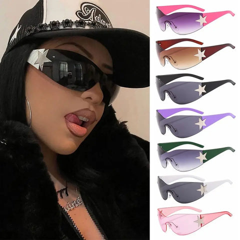 Y2K Rimless Sunglasses