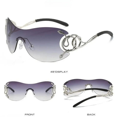 Rimless Snake Shades