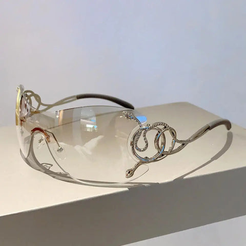 Rimless Snake Shades