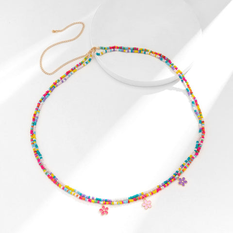 Colourful Beaded Waist Chain