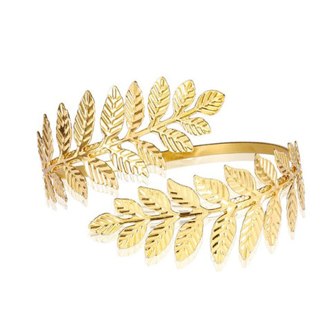 Roman Laurel Leaf Arm Cuff