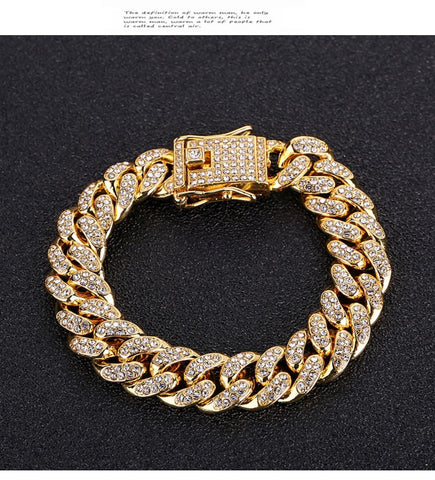 Miami Iced Out Cuban Bracelet