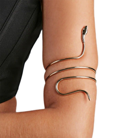 Spiral Snake Arm Cuff