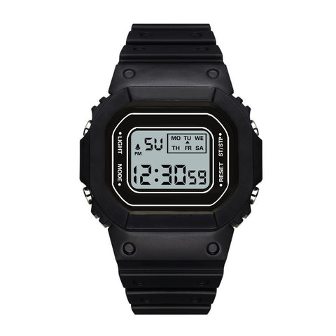 Transparent & Silicon Digital Watch