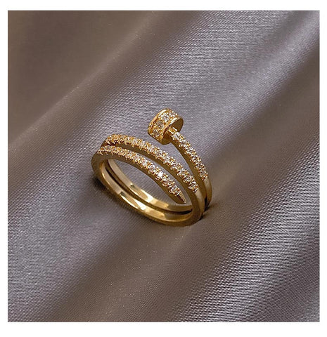 Gold Cuff Ring