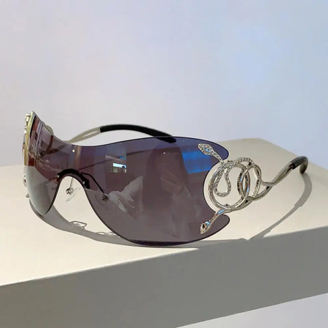 Rimless Snake Shades