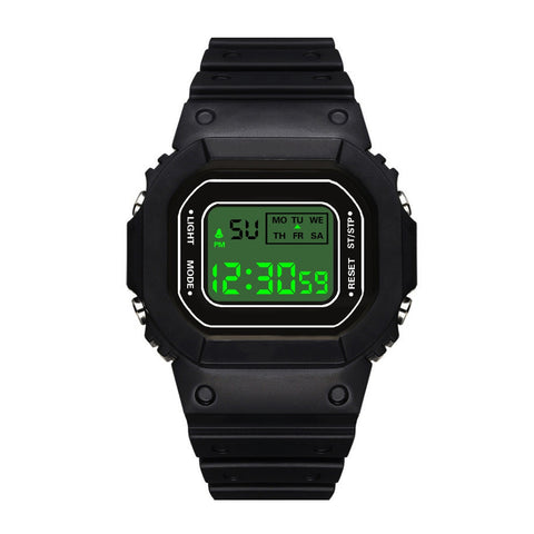 Transparent & Silicon Digital Watch