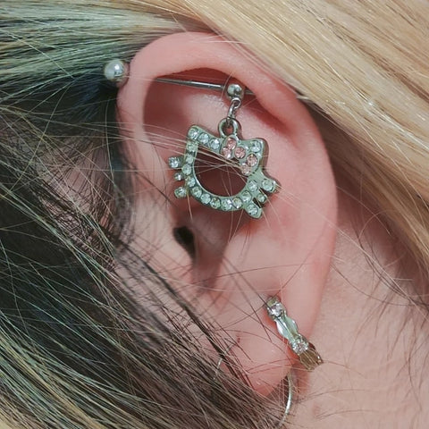 Kitty Helix Piercing